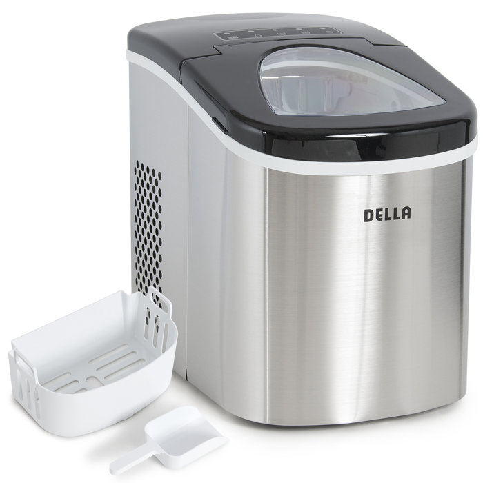 Della 26 lb. Daily Production Portable Ice Maker & Reviews Wayfair